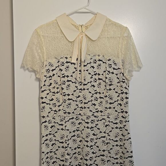 Kensie Bow Collar Dress - Picture 3 of 14